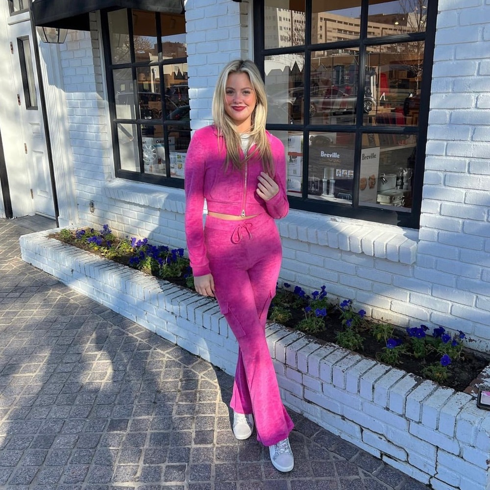 Suite One matching pink set
